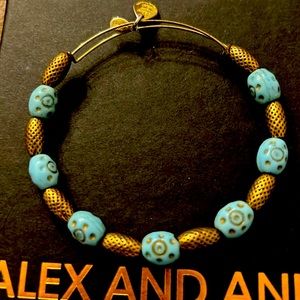 Alex and Ani vintage beaded bracelet